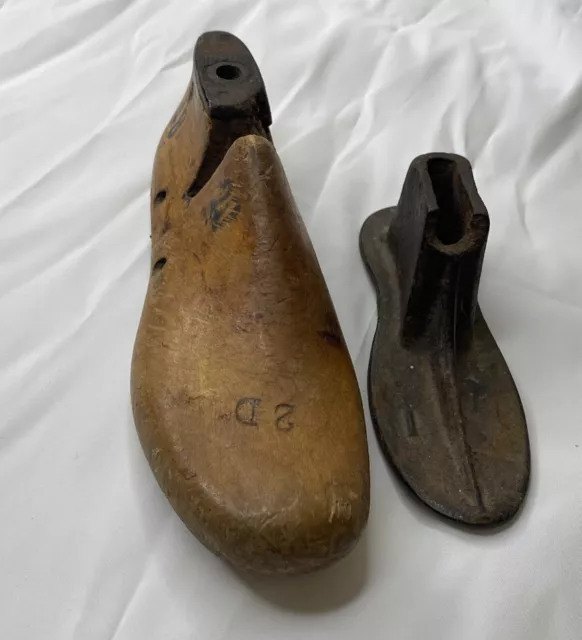 Vintage Woon Empire Shoe Mold & Metal Shoe Mold