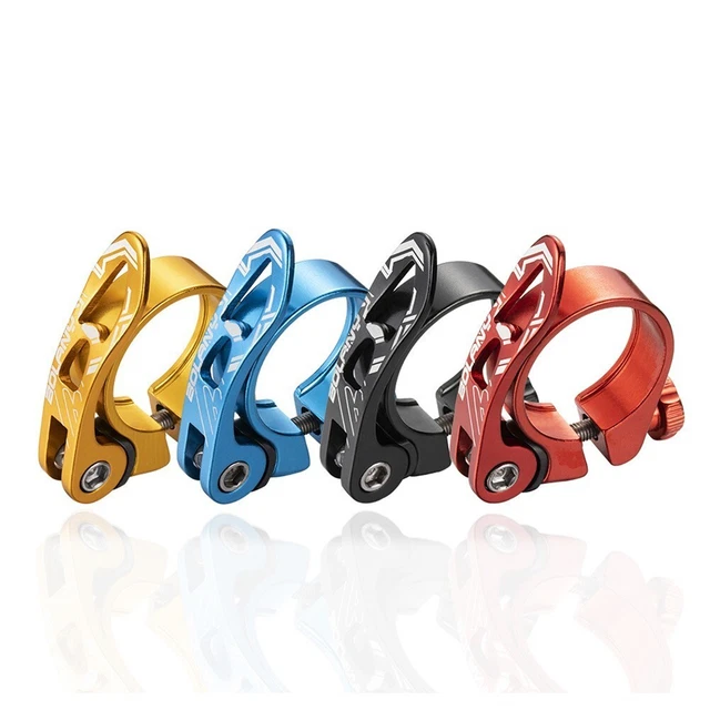 Options multiples couleurs pour 31 8 mm pince de tige de selle en aluminium desi