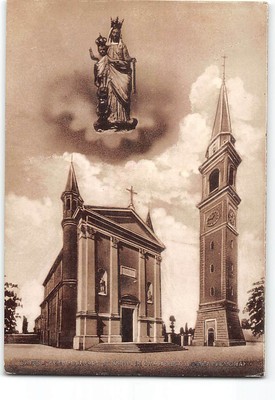 15292 FOTO PROVA X CARTOLINE  cm 14,5 x 10,5 CARPI D'ADIGE 