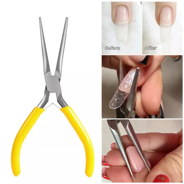 C Curve Pincher Pinching Tool Nail Shaping Tweezers Nail Extension Nail Art