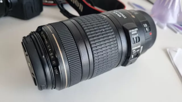 Obiettivo zoom Canon EF 70-300mm f/4-5.6 IS USM 3