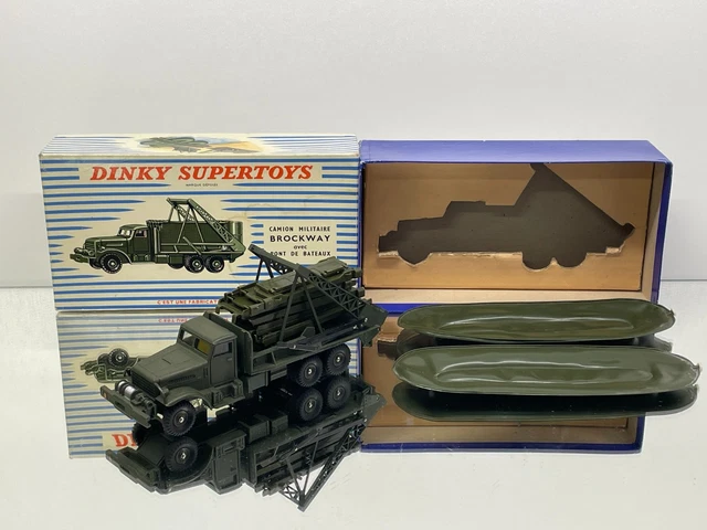 DINKY TOYS - BROCKWAY 6 X 6 Poseur de pont n° 884