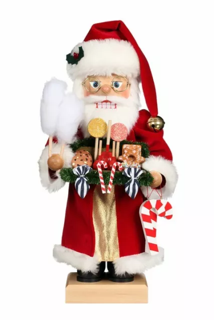 New in Box - Christian Ulbricht Candy Santa - German Christmas Nutcracker 0-826