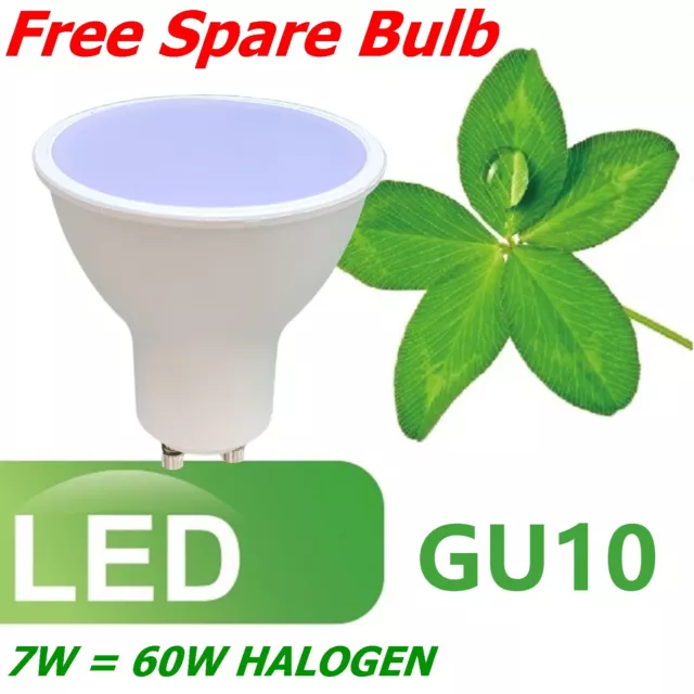 LED GU10 7W Energy Saving Light Bulb Spotlight Lightbulb High Power Lamp A