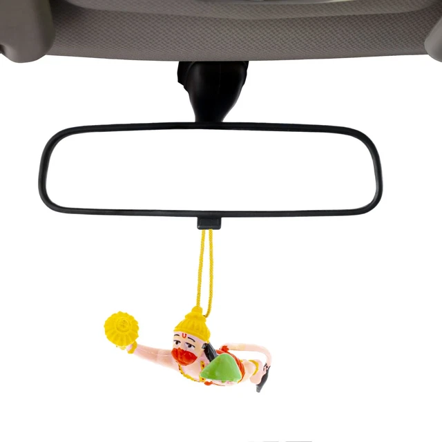 HANUMAN FLYING BAJRANG Bali Idol Car Mirror Hanging Accessories Hindu