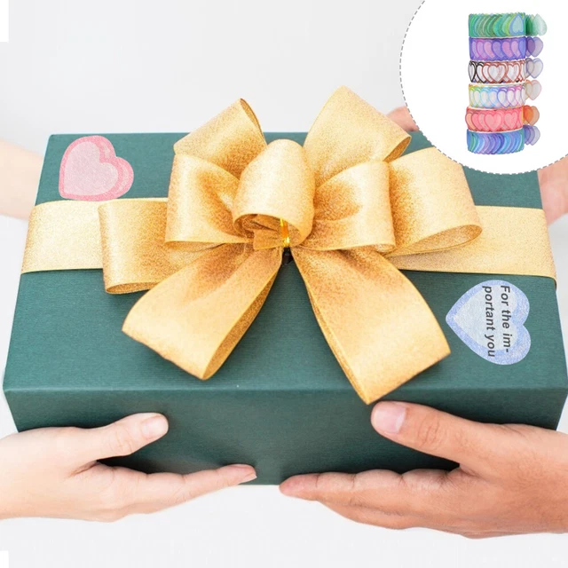 6 rollos pegatinas de boda de papel y amor y cinta adhesiva para sobres