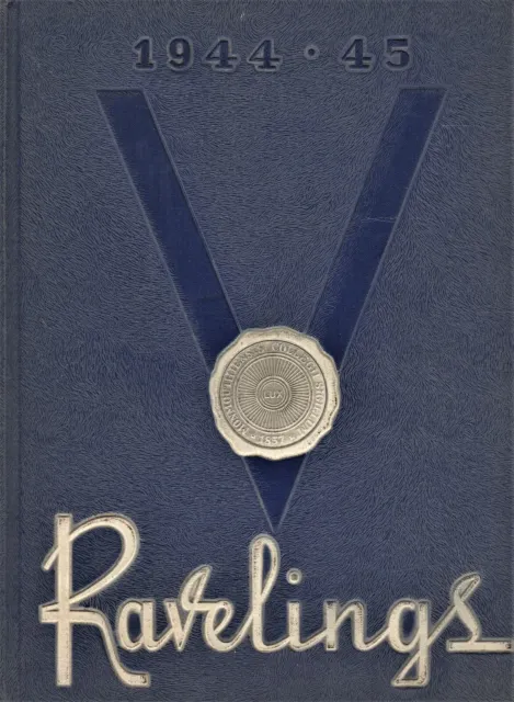 1945 "Ravelings" - Monmouth College Yearbook - Monmouth, Illinois +