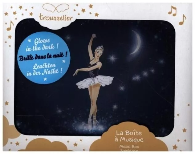 TROUSSELIER - Schmuckkästchen mit Musik, Ballerina, nachtleuchtend Stück 6250070