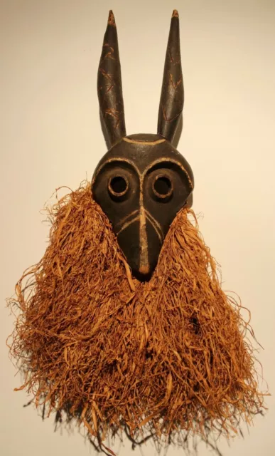 CONGO old african mask ancien masque d'afrique PENDE africa afrika kongo maske