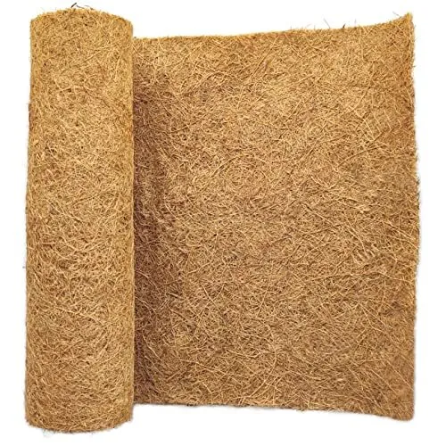 15x80 Inch Natural Coconut Coir Liner Sheets Coco Fiber Roll Coco Mat For Plante