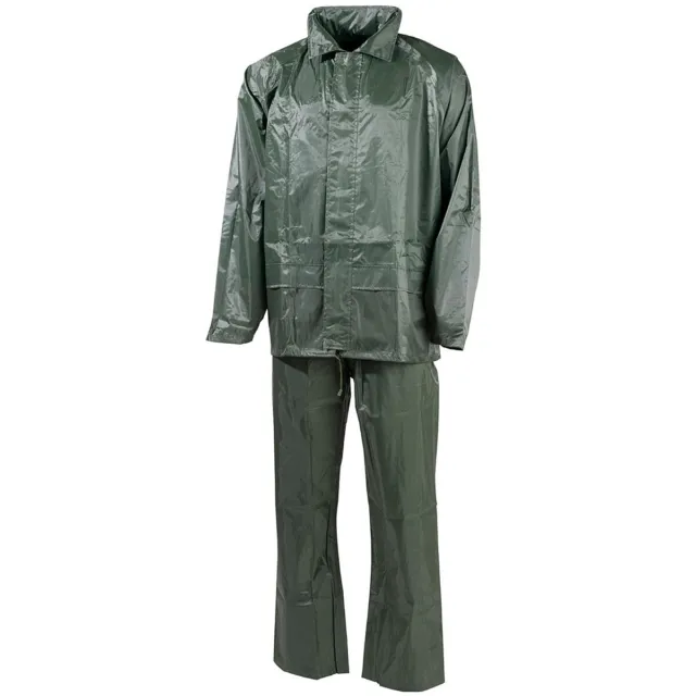 Combinaison de Pluie Vert Olive S-4XL Veste Imperméable Bw Armée Humidité