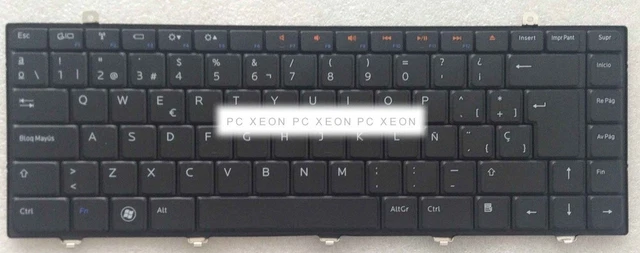 CLAVIER DELL STUDIO 14 Série, Espagnol. Noir 9Z.N1K82.C0S EUR 39,85