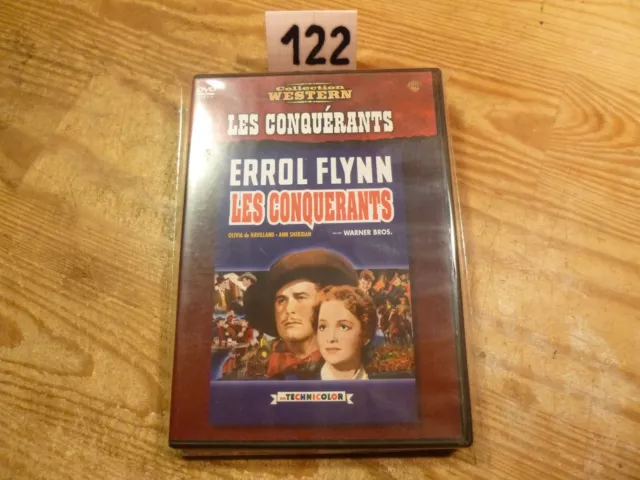 DVD : Les Conquérants - Errol FLYNN / Olivia de HAVILLAND / Comme Neuf