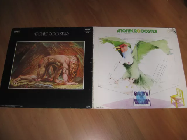 Atomic Rooster – Same & Death walks behind you 2er LP 1980 /Prog Rock/ Mint- (4)