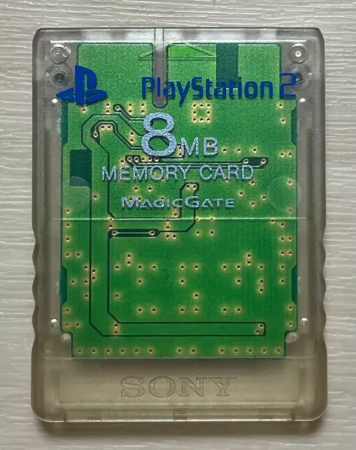 Acc. de jeux vidéo SONY Carte Mémoire 8 Mo PS2 Noire