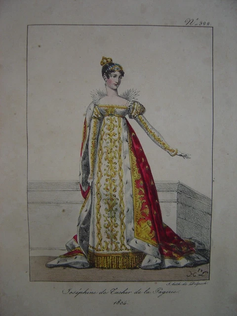 D15936; Joséphine Bonaparte  Née Marie Josèphe Rose Tascher De La Pagerie Formerly De Beauharnais