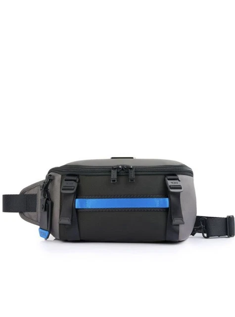 TUMI Platoon Body Bag ALPHA BRAVO Gray x Blue Unused
