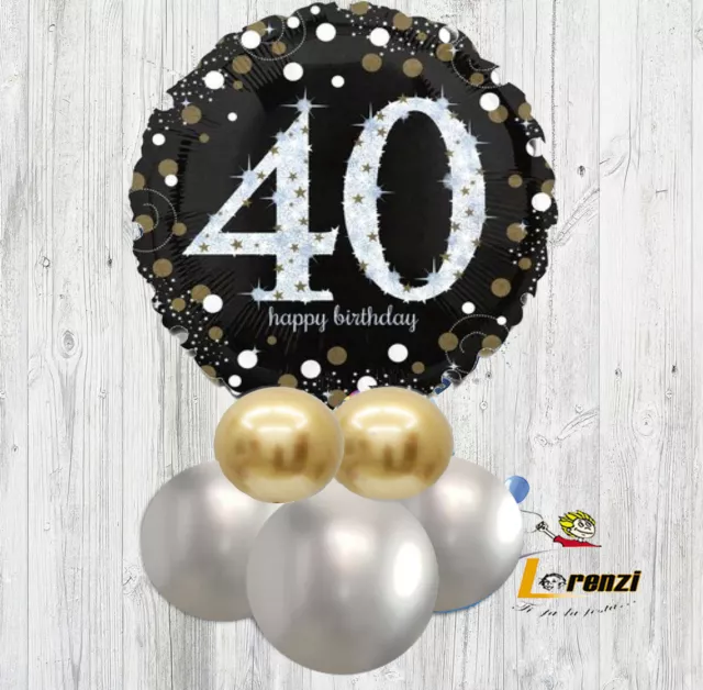 40 anni palloncini  Palloncini, 40 anni