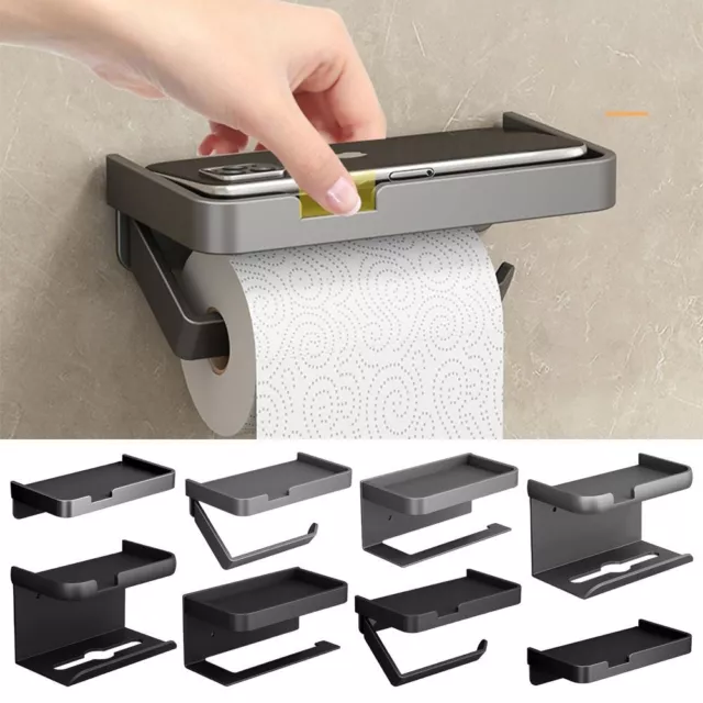 Rack Free-Punching Toilet Paper Holder Towel Rack Paper Roll Holder Tissue Box