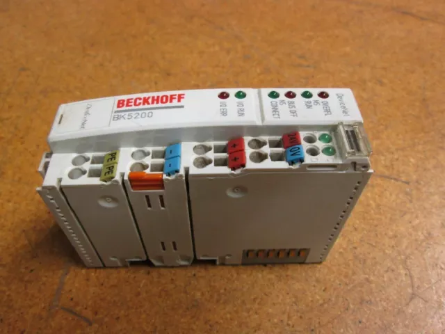 Beckhoff BK5200 DEVICENET BUS COUPLER FOR UP TO 64 BUS TERMINALS 2