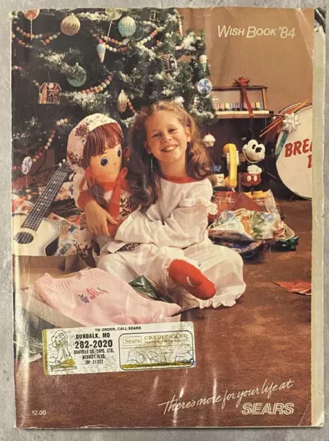 Sears Christmas Wish Book 1984 Catalog