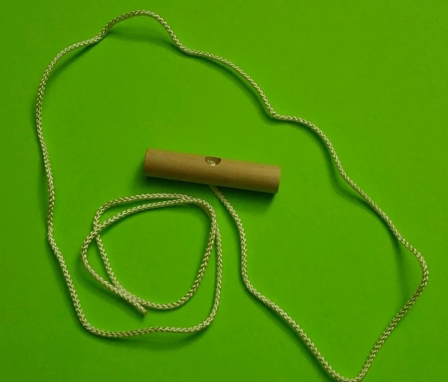 HAND WOUND MANUAL Recoil Engine Starter Pull Rope with Wood Handle