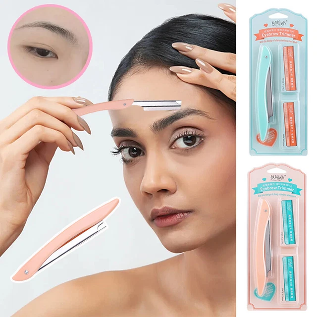 Set tagliacapelli pieghevole sopracciglia viso ragazza strumento depilatore