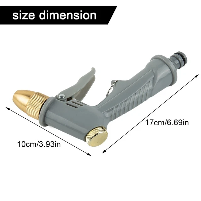 Spray Gun Wash Hose Pipes 1-Piece Car Garden Lawn Flowers Pouring