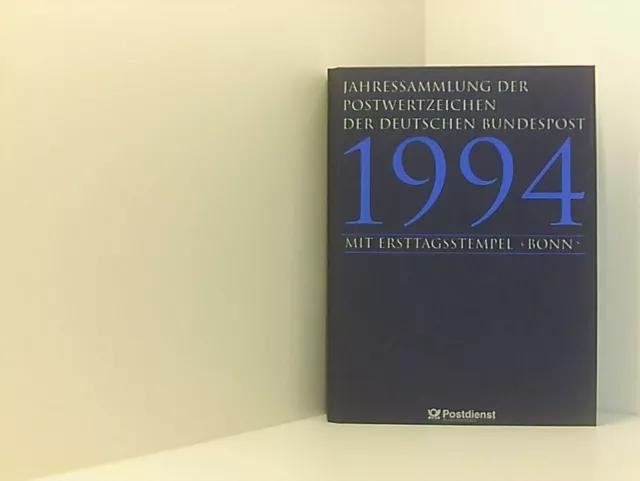 Jahressammlung Der Postwertzeichen Der Deutschen Bundespost 1994 Mit Ersttagsste