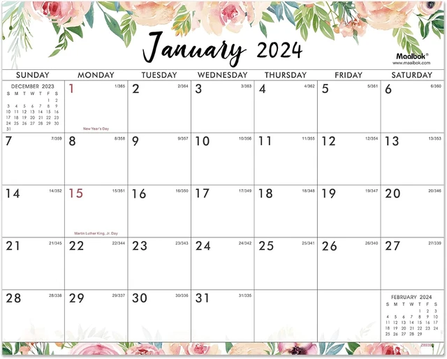 2024 MAGNETIC CALENDAR Magnetic Calendar For Fridge From January 2024
