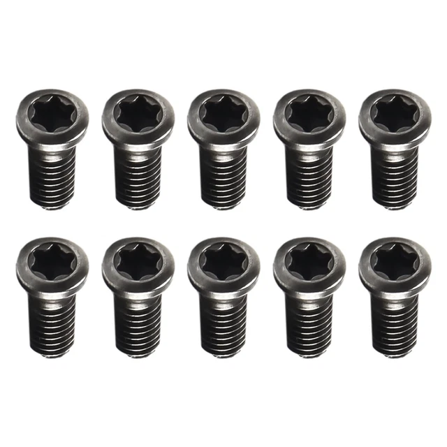 Lot 50 Vis Torx Pour Outils Tour CNC - M4 X 12 Mm - Qualité Supérieure Carbure Tungstène