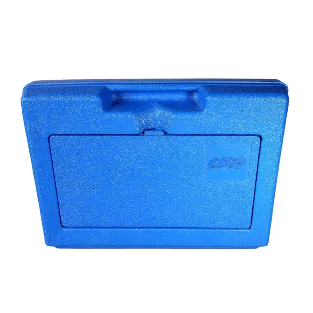 LEGO Vintage 1983 Blue Plastic Storage Box Container Carrying Case for Legos 80s