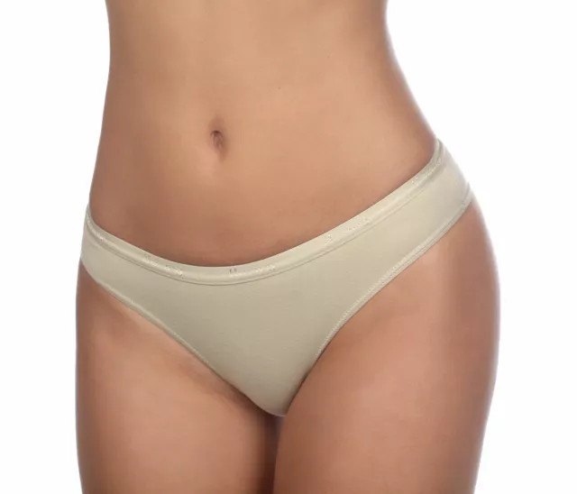 Felina Ladies' Cotton Stretch Brief 8-Pack Panty Underwear - J63 