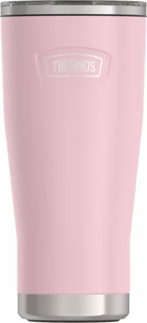 Thermos ICON Series Stainless Steel Vacuum Insulated Cold Tumbler 24 Oz Pink