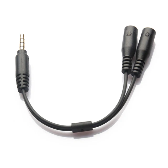 CASQUE ADAPTATEUR 3.5MM Combo Jack Splitter Pour Hautparleur
