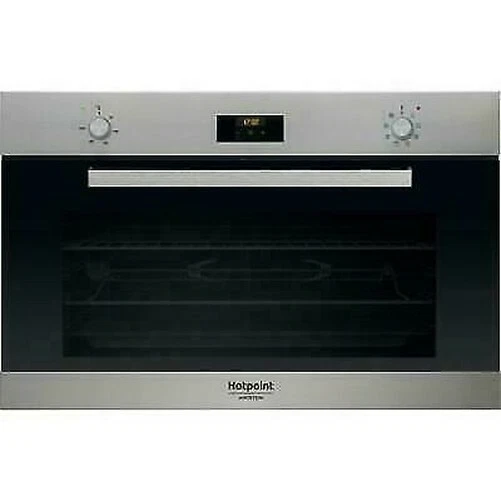 Hotpoint MS3 744 IX HA Four Électrique Encastré 90CM Classe A Inox