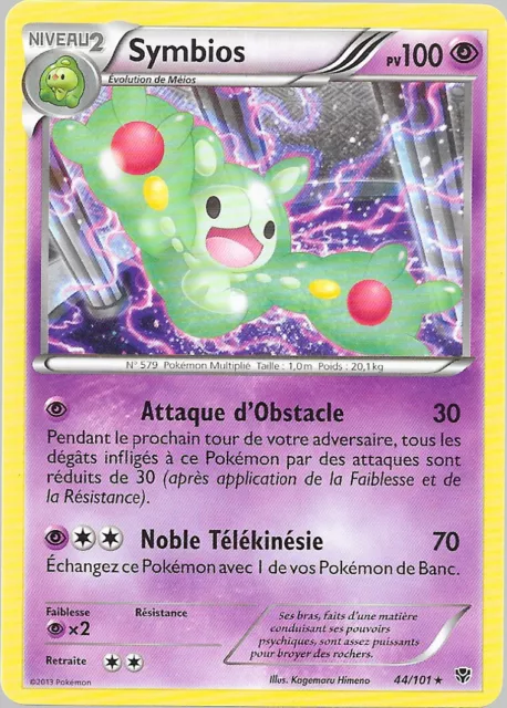 carte Pokémon 88/101 Bracelet d'Argent Série BW Explosion Plasma