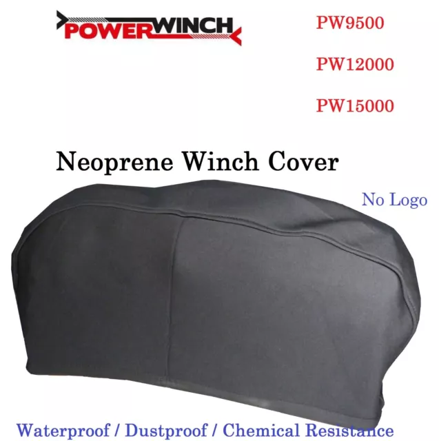 Powerwinch Winch Cover Neoprene 9500 12000 15000LB Water Proof Heavy Duty XL 04
