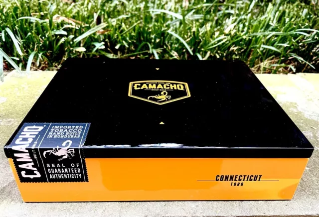 Camacho Connecticut Empty Cigar Box, No Cigars