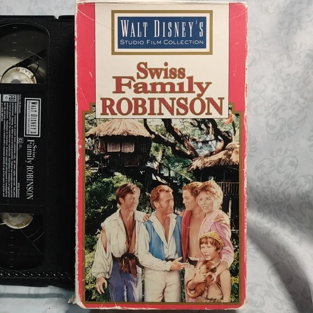 VINTAGE WALT DISNEY Swiss Family Robinson VHS £4.42 - PicClick UK