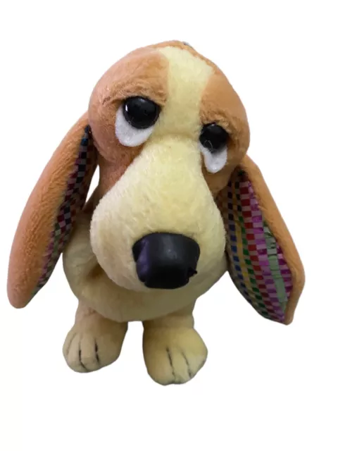 Applause Hush Puppies Beanbag Plush Rare Soft Toy Dog Basset Hound