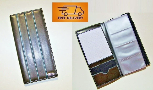ROLODEX BUSINESS CARD BOOK 96 CARD CAPACITY Brown, NEW in Package SHIPS FREE UA