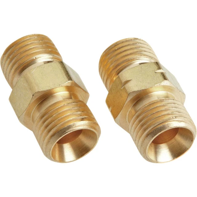 Forney 9/16 In.-18 Thread B Hose Coupler, (2-Pack) 60332 Forney 60332