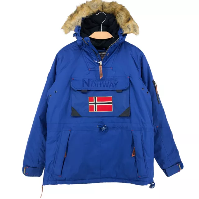 GEOGRAPHICAL NORWAY ANORAK Chaqueta Parka Corporativo Negro Hombre