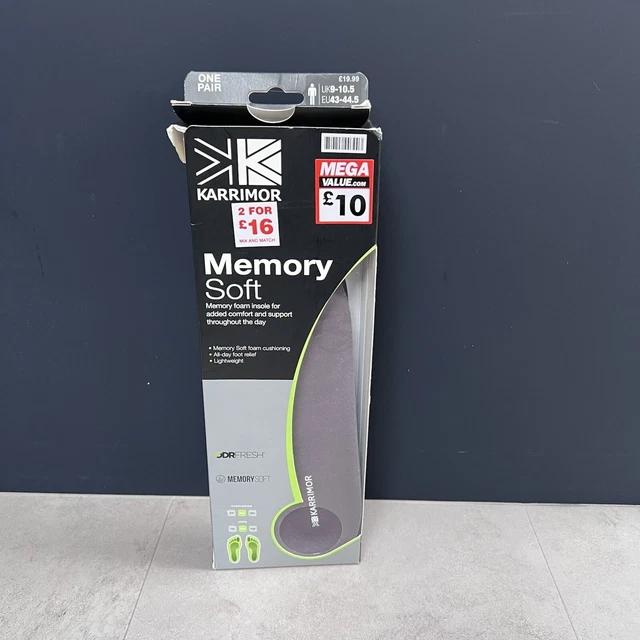 Karrimor memory soft insole mens sales