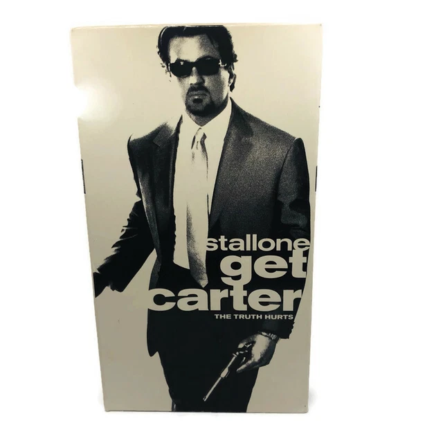 GET CARTER (VHS, 2001) Sylvetser Stallone Mickey Rourke Rated R £7.32 ...