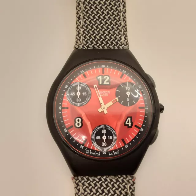 Swatch Skin Chronografo SUYB107 Redrum - Batteria nuova