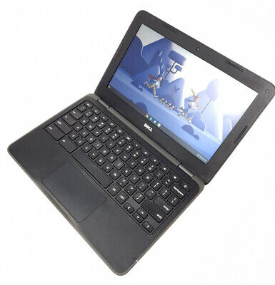 Dell Chromebook Laptop 3180 11.6 HD Intel 2.2 GHz 4GB 16GB HDMI WIFI Play Store