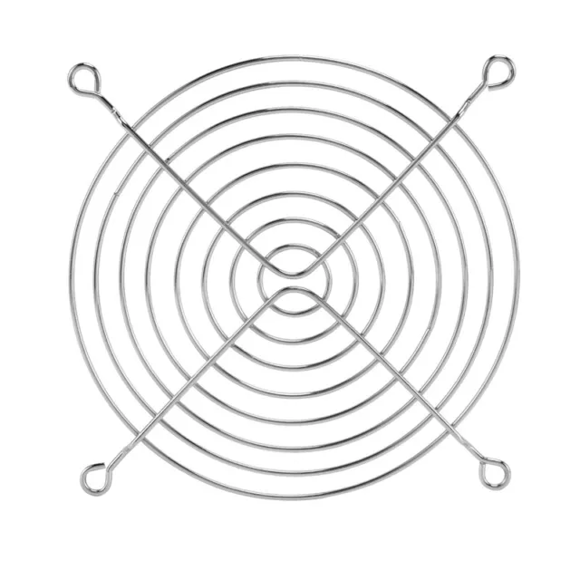 Griglia ventola PC DC protezione metallo protezione dita 120 mm 12 cm argento argilla V1T71712