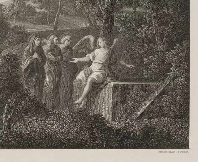 MIDDIMAN (*1750) nach MOLA (*1612), Die Drei Marien am Grab Christi, KSt. 3